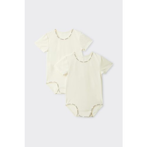 Bonds Wondergrow Teesuit 2 Pack | Baby Baby Bodysuit | BWAYA