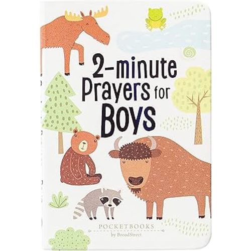 2-Minute Prayers for Boys: Pocketbooks by BroadStreet