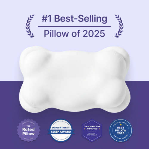 Mellow Cloud Align Pillow: CloudAlign™ Memory Foam Pillow for Sleep Comfort