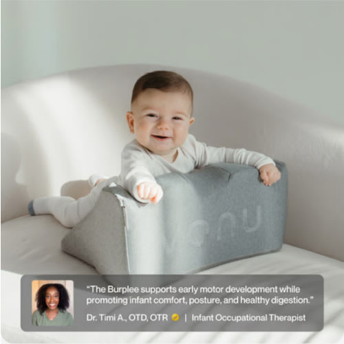 Burplee Lounger | Tummy Time, Gas and Reflux Relief for Babies | 0-9 Months – Vonu