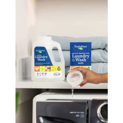 Eco-Friendly Natural Laundry Detergent | Non-Toxic Laundry Soap | Truly Free Home