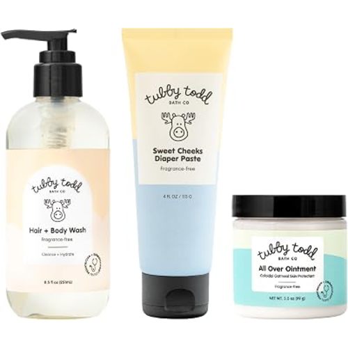 Tubby Todd Baby Bundle Newborn Skin Care Set