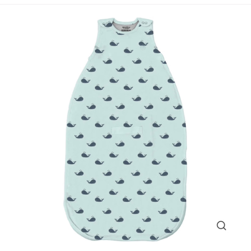 4 Season® Ultimate Baby Sleep Bag, Merino Wool & Organic Cotton, Whales