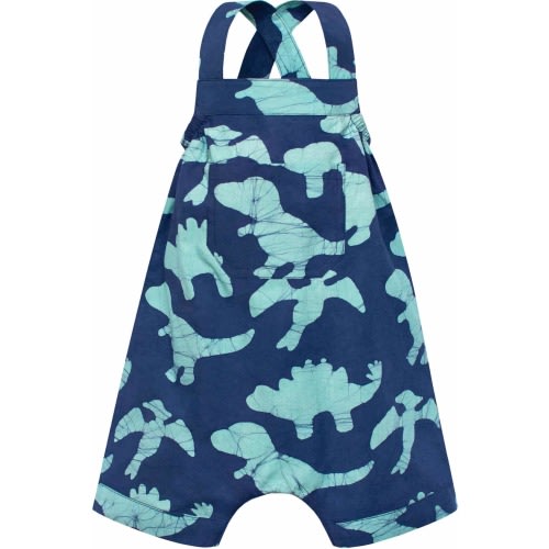 Global Mamas Romper: Dinos - Navy-Organic