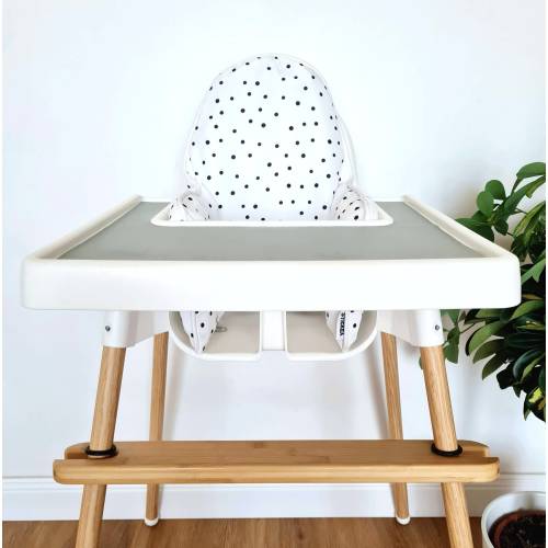 Bamboo adjustable footrest for IKEA Antilop highchair