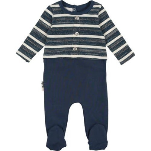 Stripe Sweater Footie, 3M