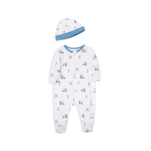 Boys' Cotton Golf Footie & Hat Set - Baby