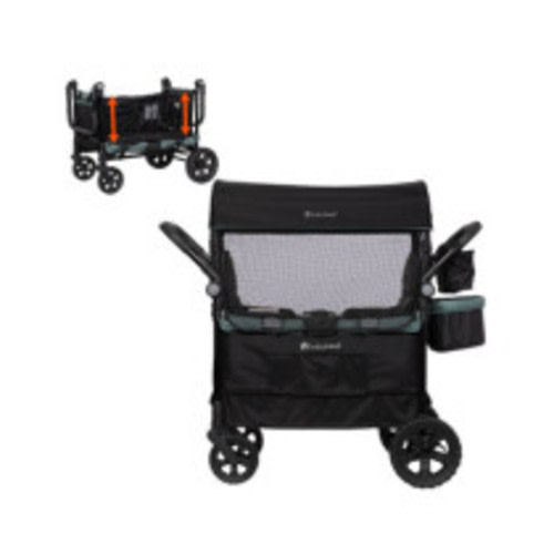 Quest Plus 3-in-1 Stroller Wagon - Green