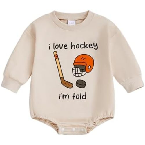 Baby Boy Fall Winter Outfit New To The Club Golf Embroidery Long Sleeve Sweatshirt Bubble Romper Newborn Bodysuit