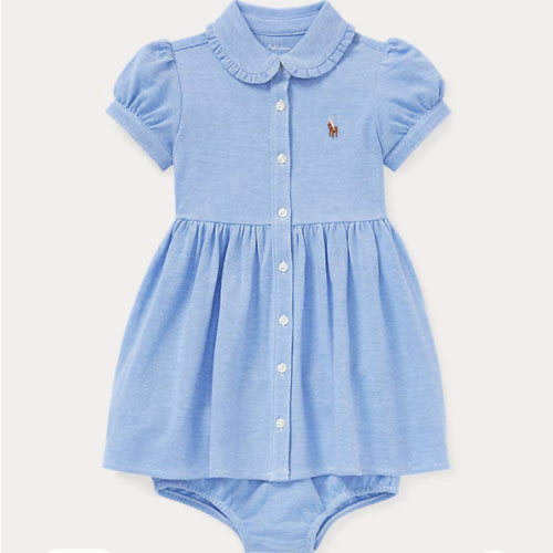 Knit Mesh Oxford Dress & Bloomer | Ralph Lauren