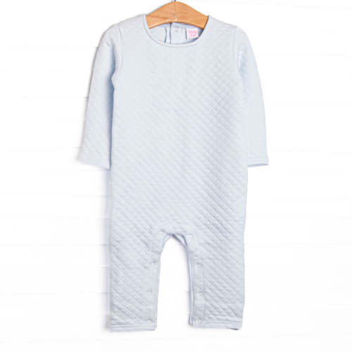 Caden Quilted Romper, Blue – Stitchy Fish