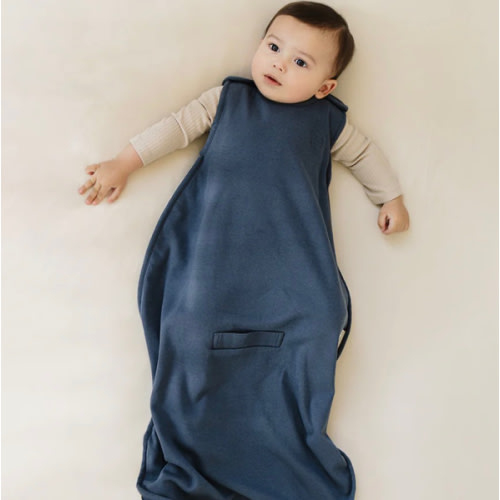4 Season® Ultimate Baby Sleep Bag, Merino Wool & Organic Cotton, Indigo