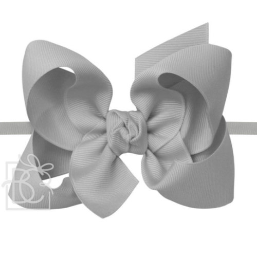 Satin Double Knot Bow on Clip
