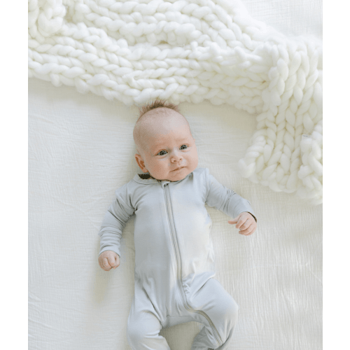 Bamboo Footie with Zipper – Bella Berry Designs