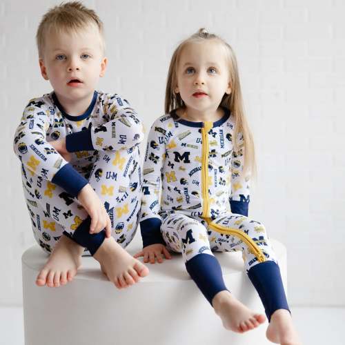 Michigan Wolverines Zippy One-Piece | Official Baby Sleeper