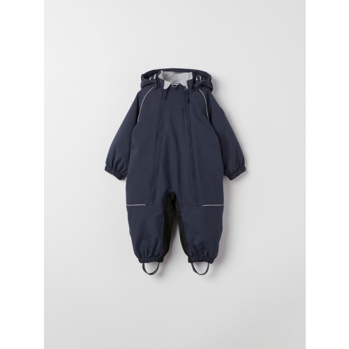 WATERPROOF SHELL RAIN SUIT WITH REMOVABLE FLEECE LINER (6MOS-2YRS)-28426