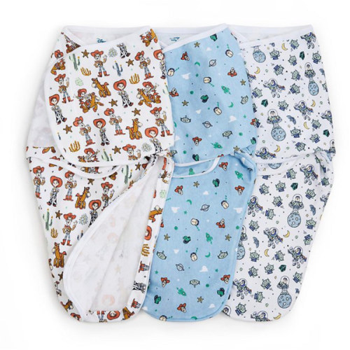 Disney's Toy Story 3-Piece Easy Wrap Swaddle Set by aden + anais essentials