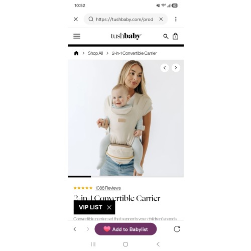 2-in-1 Convertible Carrier
