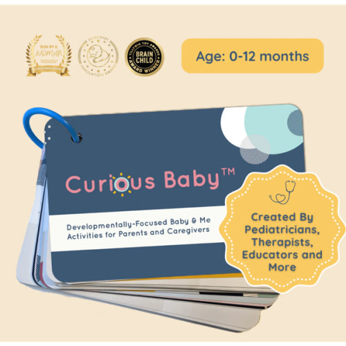 Infant Learning Cards - Curious Baby™ Activity Cards – Curious Baby Cards