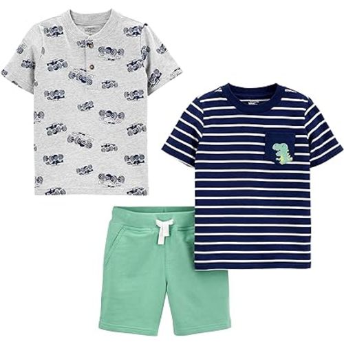 Simple Joys by Carter's baby-boys 3-piece Playwear Set