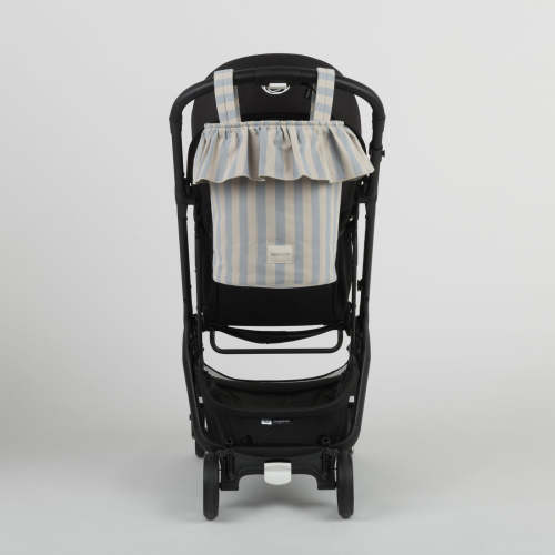 Basket Rayas - Blue + Sand · Minicoton