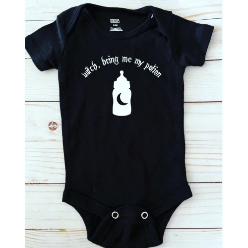 Witch bring me my potion witchy onesie