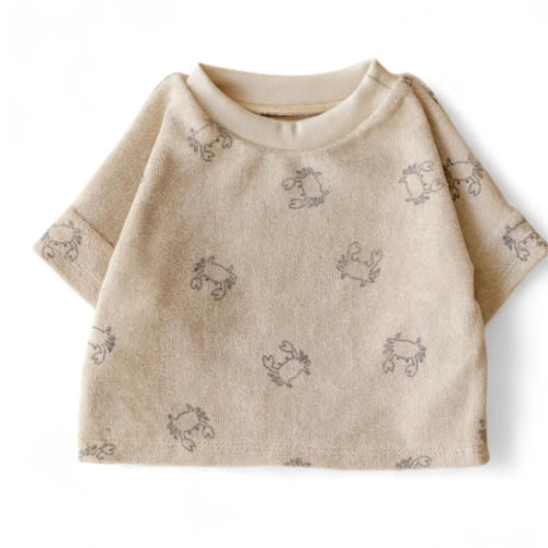 Terry T-shirt / Sand Crabs – EvelinaApparel