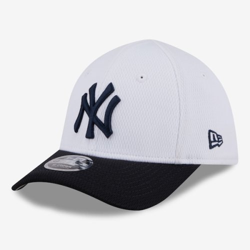 Toddler New York Yankees  New Era White Baseball 39THIRTY M-Crown Adjustable Hat
