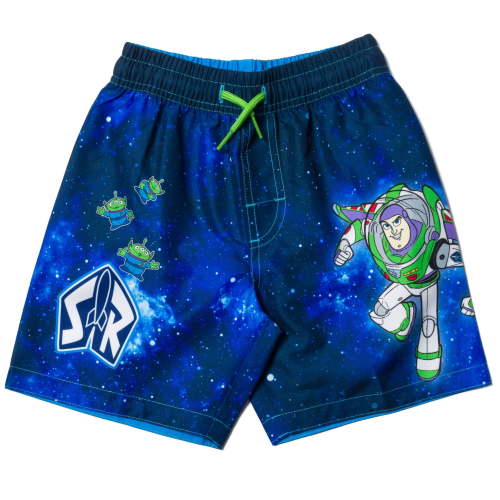 Disney Pixar Toy Story Alien Buzz Lightyear Little Boys Swim Trunks 5-6