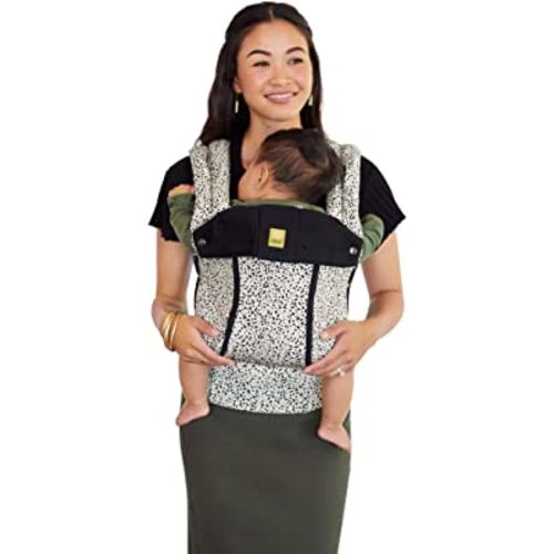 LÍLLÉbaby Complete All Seasons Ergonomic 6-in-1 Baby Carrier Newborn to Toddler - with Lumbar Support - for Children 7-45 Pounds - 360 Degree Baby Wearing - Inward & Outward Facing - Salt and Pepper