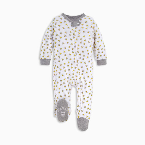 Burt's Bees Baby Organic Sleep & Play Footie Pajamas - Honey Bee, 0-3 M