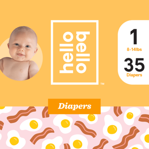 Hello Bello Diapers Jumbo Pack - Wakey Wakey - Size 1 (35ct)