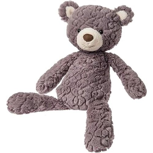 Mary Meyer Teddy Bear - Putty Collection Super Soft Stuffed Animal Plush Classic Toy Plushie , 17" Medium, Grey