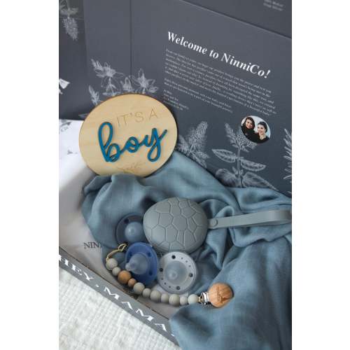 Ultimate Ninni Co. It's A Boy/Girl Baby Shower Gift Set