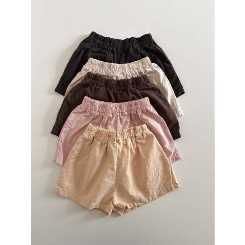 Baby/Toddler S25 Linen Pull-On Shorts (4m-6y) - 4 Colors | AT NOON STORE