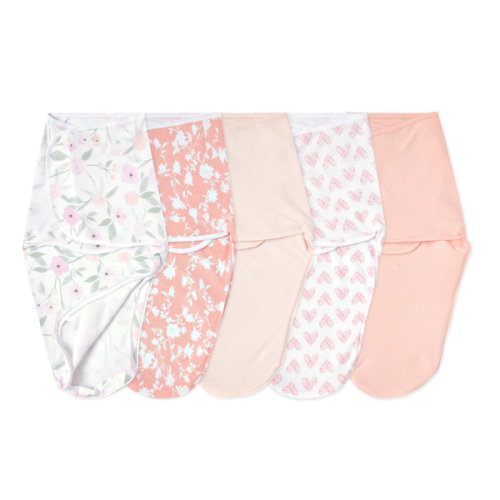 aden + anais floral baby cotton easy swaddle size 0-3 months