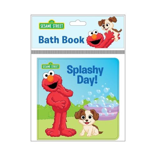 Sesame Street: Elmo's Splashy Day! Bath Book - by Pi Kids