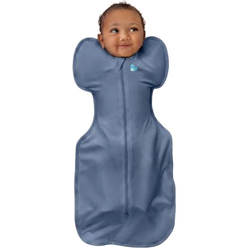 Love to Dream Swaddle UP, Baby Sleep Sack, Self-Soothing Swaddles for Newborns, Improves Sleep, Snug Fit Helps Calm Startle Reflex, New Born Essentials for Baby, 1.0 TOG, 8-13 lbs, Deep Olive