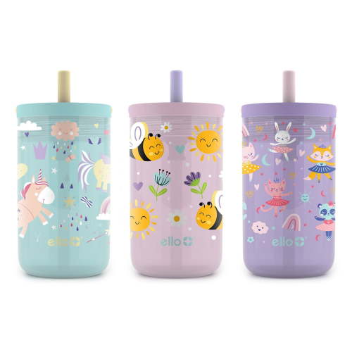 Ello Kids Bop 12 oz Tritan Tumbler, 3 Pack, Choose Color