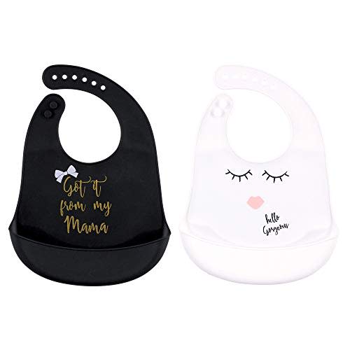 Little Treasure Unisex BabySilicone Bibs