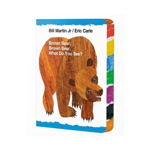 Brown Bear, Brown Bear, What Do You See?: Stamped Edges Special Edition - (Board Book)