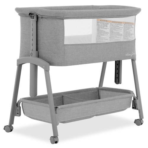 Dream On Me Calypso Portable Bassinet With Wheels, Gray - Walmart.ca