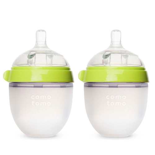 Comotomo Silicone Baby Bottle Natural Feel 150 ml | 2 Pack