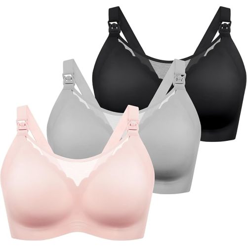 Nursing Bras for Breastfeeding Comfort Maternity Bras Natural Pregnancy Bras for Women