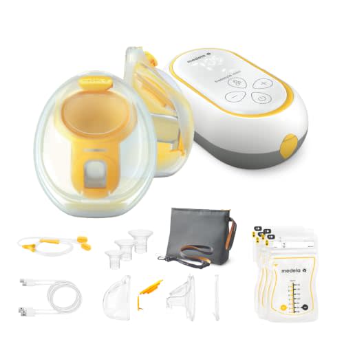 Medela Freestyle Mini InBra Double Electric Hands Free Breast Pump | Wearable Breast Pump, In-Bra Cups, Powerful, Portable, Ultra-Light Comfort, BPA-Free, USB Rechargeable, Quiet & Discreet