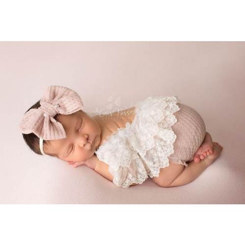 Dusty pink romper girl  Newborn romper set, Newborn photo prop, romper, newborn girl romper, newborn girl photo outfit, pink newborn set