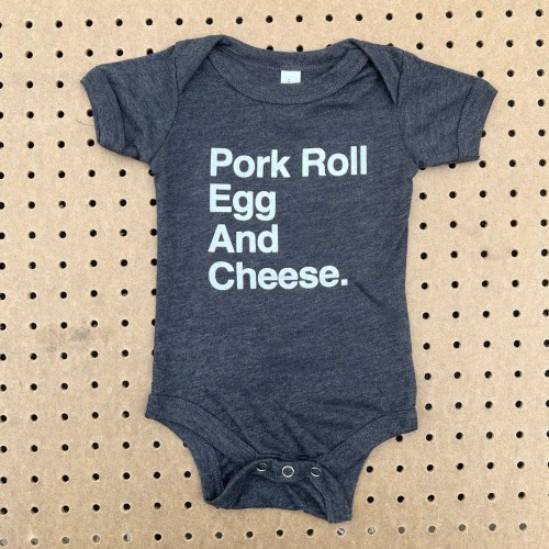 Pork Roll, Egg And Cheese Baby Bodysuit