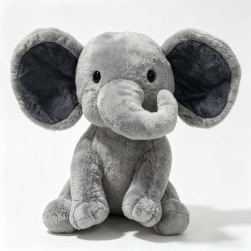 Naturace Elephant Plush Toy 10 in Elephant Stuffed Animal Plushie Toys for Kids Boys Girls