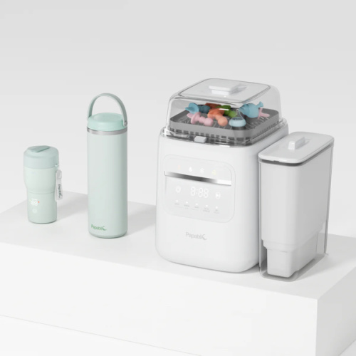 Papablic Bottle Cleaning System and SafeguardPlus™ Smart Feeding System