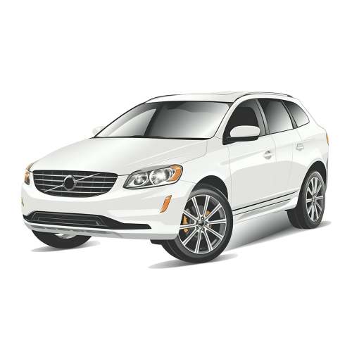 Volvo XC60 1st Gen Car Window Sun Shades (2009-2017)